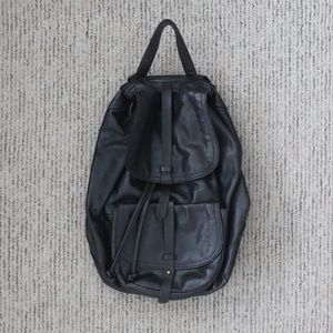 Madewell Leather Backpack.